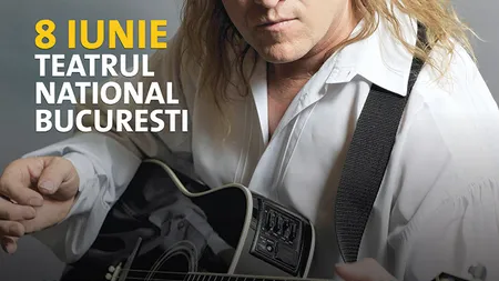 STEFAN HRUSCA va sustine un concert la Teatrul National Bucuresti pe 8 iunie