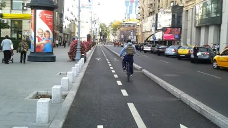 Câţi kilometri de piste pentru biciclişti există în Bucureşti