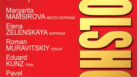 Gala BOLSHOI OPERA STARS pe 17 mai la Ateneul Roman