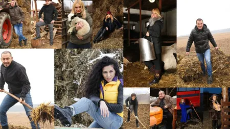 FERMA VEDETELOR: Ce fac Gina Pistol şi Roxana Ionescu în spatele camerelor de la fermă