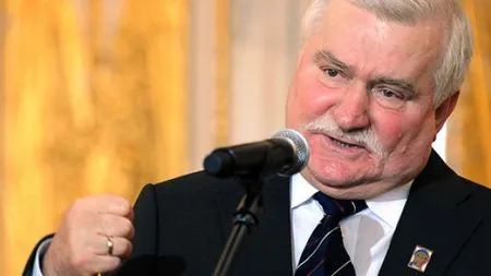 Lech Walesa: Occidentul trebuie să răspundă prin forţă la agresiunea Rusiei