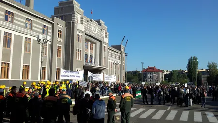 PROTEST în Portul Constanţa