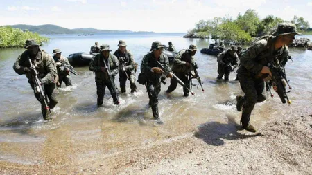 Puşcaşi marini americani, exerciţii militare în Ucraina