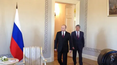 Vladimir Putin a apărut pentru prima oară în public după o absenţă de 10 zile FOTO