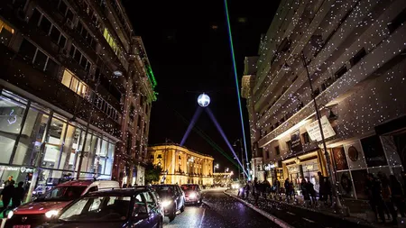 SPECTACOL de LUMINI în Bucureşti. Traficul pe calea Victoriei ar putea fi restricţionat