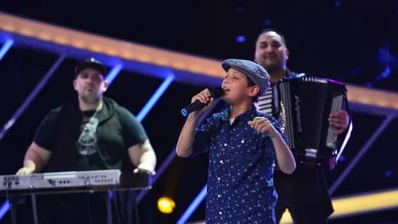 NEXT STAR. Bulgăraş, un copil care cânta pe străzi ca să-şi hrănească familia, vine în cadrul show-ului