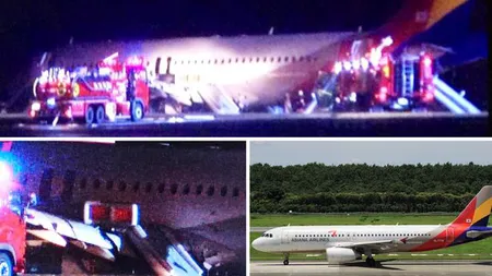 Un avion a ratat aterizarea la Hiroshima: Zeci de răniţi. VIDEO