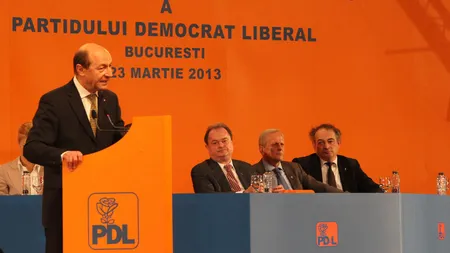 REACŢIA lui Vasile Blaga după ce un lider PMP a cerut înregistrarea mărcii PDL la OSIM