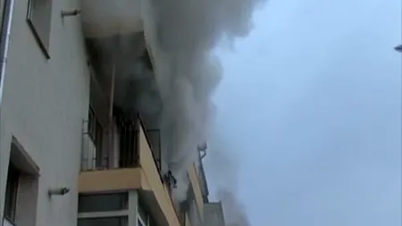 Incendiu la un apartament din Vaslui. Un bărbat, la un pas de moarte