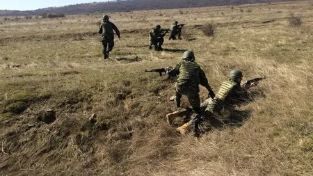 Exerciţiu militar în garnizoanele Buzău, Focşani, Galaţi şi Brăila