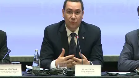 VICTOR PONTA: Unele instituţii din România au tendinţa de a merge pe o cale MILIŢIENEASCĂ VIDEO