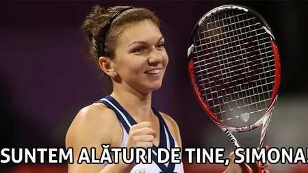 SIMONA HALEP - GARBINE MUGURUZA 3-6, 6-1, 6-3: Felicitari, Simona!