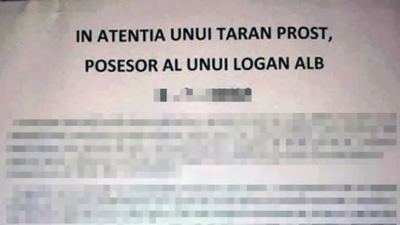 Mesajul unui LOCATAR nervos  face senzaţie pe INTERNET: 
