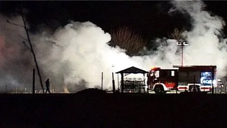 Tragedie în Săptămâna Mare. Paznicul unui depozit, ars de viu într-un incendiu