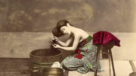 CURTEZANE şi SAMURAI. Fotografii inedite, vechi de peste 100 de ani