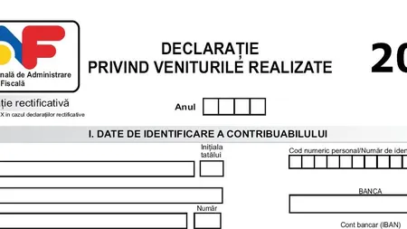 Declaraţia 200 trebuie depusă până în 25 mai la sediile ANAF. Cine trebuie să o completeze