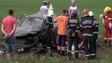 Accident grav pe DN1. Un bărbat a murit în chinuri groaznice, strivit de o maşină