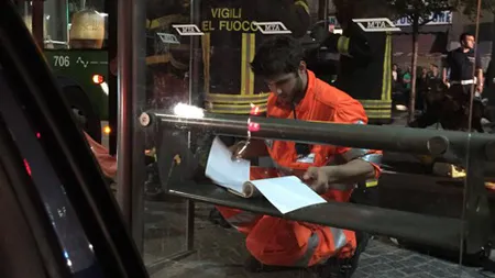 Un român a murit după ce a fost călcat de autobuz în Milano