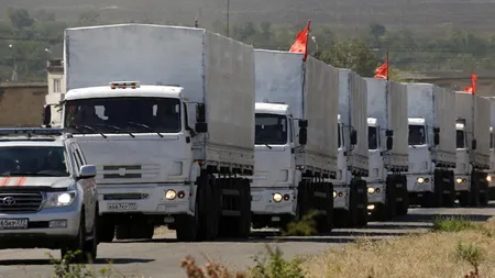 Rusia trimite un nou CONVOI UMANITAR în Ucraina