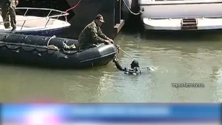 Tragedie la Hârşova. Scafandrii caută trupul unui student care s-a aruncat în Dunăre VIDEO