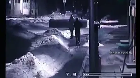 O tânără din Botoşani, obligată să planteze un copac în centrul oraşului VIDEO