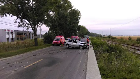 ACCIDENT MORTAL pe şoseaua de centură a Capitalei: O maşină a fost lovită de un TIR / VIDEO