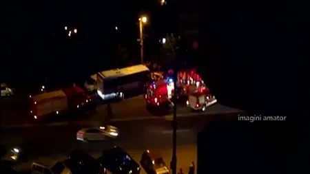 Un microbuz plin cu pasageri, implicat într-un accident grav, în Cluj