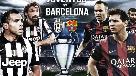 JUVENTUS BARCELONA 1-3 în finala Champions League