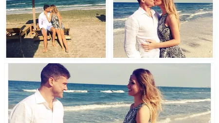 Cristian Boureanu, scene fierbinţi pe plajă cu iubita de 18 ani