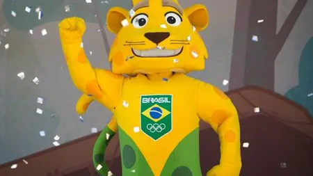 Mascota JO 2016, jaguarul Ginga, a fost prezentată la Rio. Îi succede lui Wenlock ciclopul VIDEO