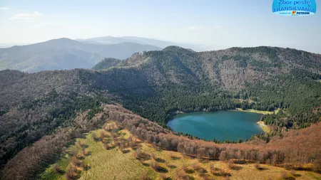 Un elev din Ungaria, căutat în Lacul Sf. Ana după ce nu a mai ieşit din apă