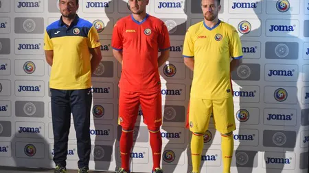 Joma, noul sponsor tehnic al FRF. Cum arată NOILE TRICOURI ale NAŢIONALEI