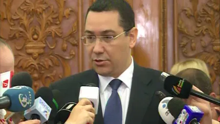 Victor Ponta, după anularea mitingului liberalilor: PDL-PNL au înţeles că democraţia înseamnă reguli, nu haos