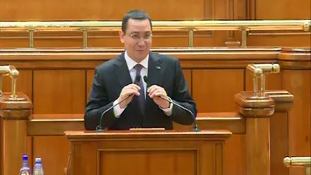 Ponta: Dacă eram în Guvernul Boc, terminam într-un minut prezentarea stării economiei. Nu aveam ce să spun