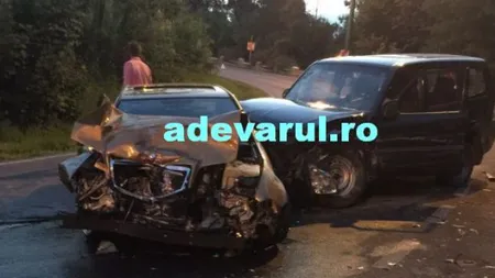 Soldat american beat, la volanul unui jeep, accident grav în Braşov. Două persoane au fost rănite