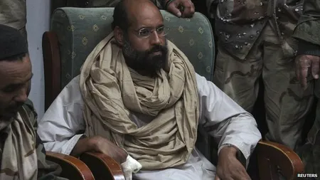 Saif al-Islam Gaddafi, fiul fostului dictator libian Muammar Gaddafi, condamnat la moarte