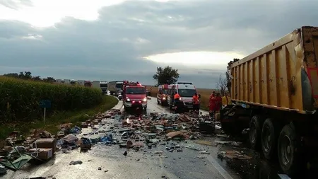 Accident grav pe DN 7: Un bărbat a decedat