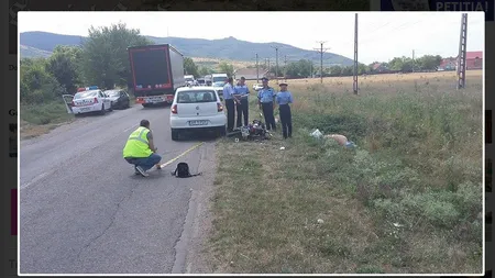 Cetăţean german, mort într-un accident de motocicletă