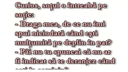 BANCUL ZILEI: Ori cânţi, ori facem sex