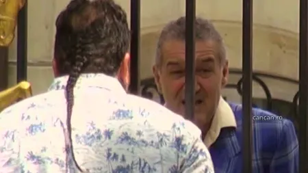 Gigi Becali s-a certat la poarta palatului său cu un controversat om de afaceri VIDEO