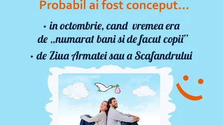 Luna în care te-ai născut îţi spune cu ce ocazie te-au conceput părinţii tăi