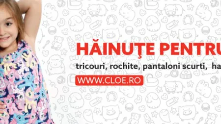 Cloe.ro: Hăinuţe pentru copii reduse cu pâna la 90%. Îmbrăcăminte şi încălţăminte de firma pentru prichindei