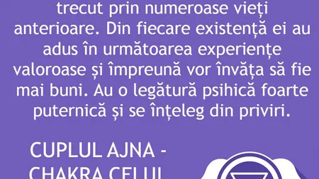 Compatibilitatea în cuplu: Tipurile de cupluri în funcţie de chakre