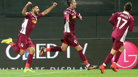 CFR Cluj - FC Voluntari 2-0 în etapa a 4-a din Liga I. VEZI CLASAMENTUL