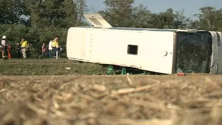 Accident de autocar în Ungaria soldat cu 21 de răniţi