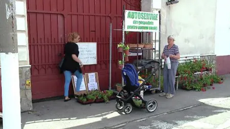 Fermierul din Braşov care îşi ţine produsele la poartă ca să se vândă singure, somat de primărie