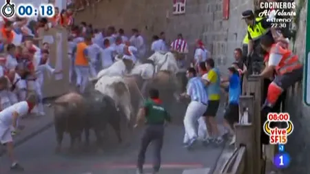 A început festivalul de la Pamplona