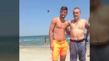 Gigi Becali a făcut SHOW la mare în bustul gol înainte de meciul Stelei VIDEO