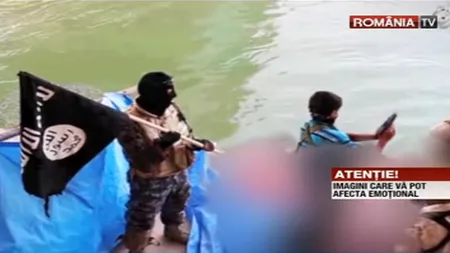 ŞOCANT. Prizonierii organizaţiei teroriste ISIS, executaţi de un copil de 10 ani VIDEO