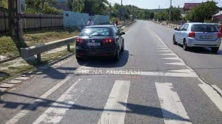 Accident grav în Iaşi. O femeie se află în comă, după ce a fost spulberată pe trecerea de pietoni